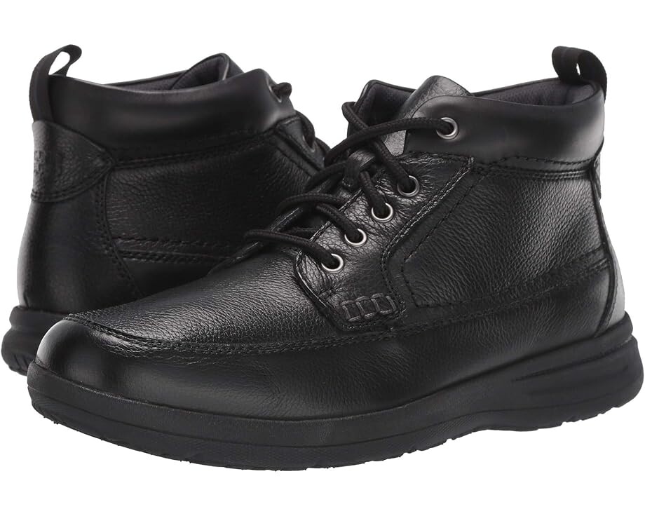 Ботинки Nunn Bush Cam Moc Toe Boot, цвет Black Tumbled 
Ботинки Nunn Bush Cam Moc Toe Boot, цвет Black Tumbled