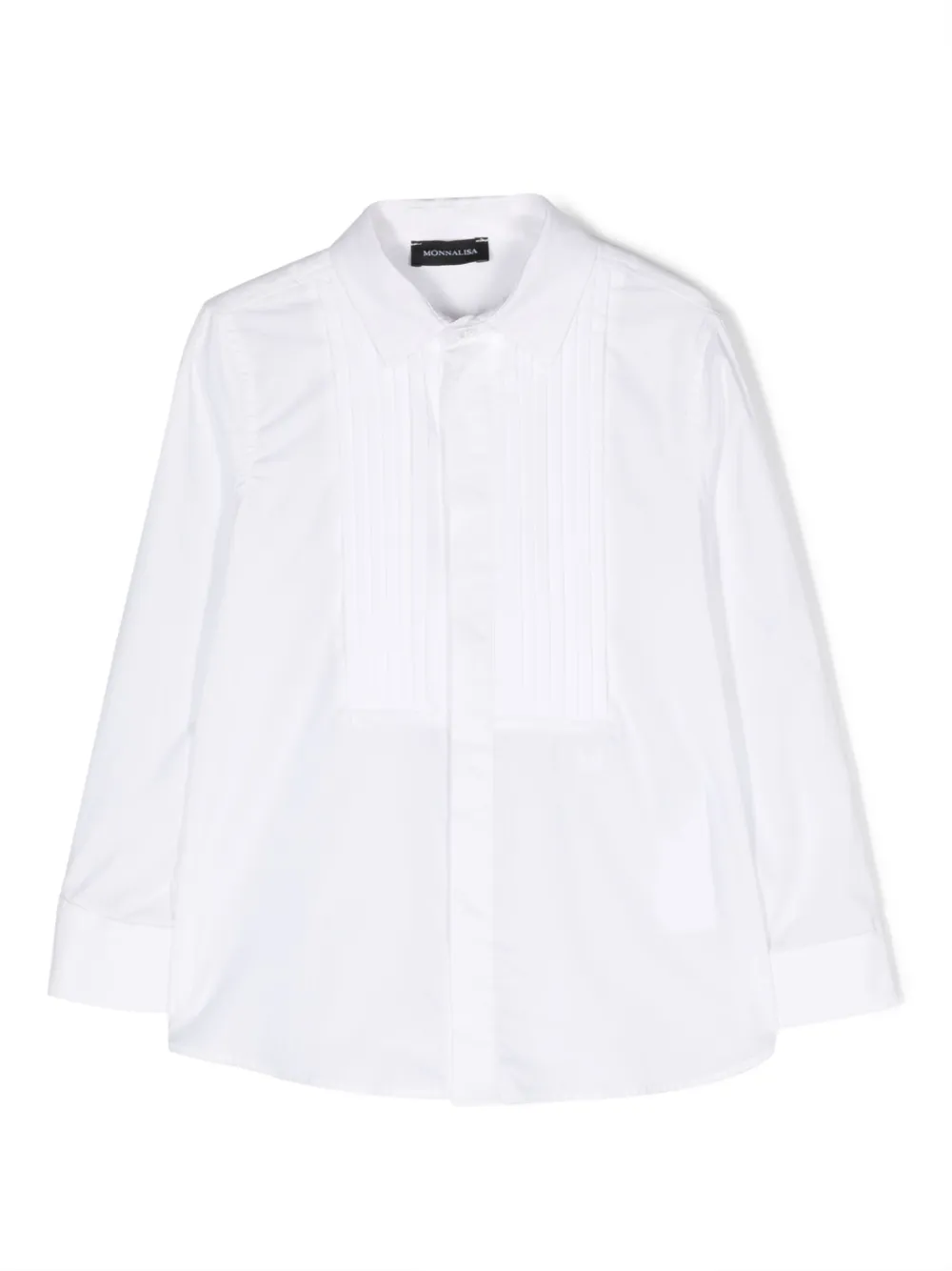 Рубашка со складками Monnalisa, белый
Рубашка со складками Monnalisa, белый