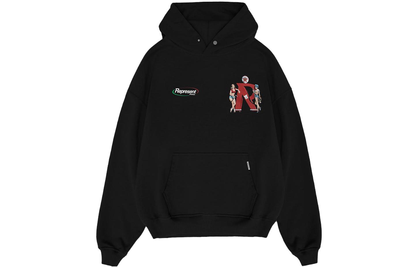 Премиум худи REPRESENT, серо-черное
Премиум худи REPRESENT, серо-черное