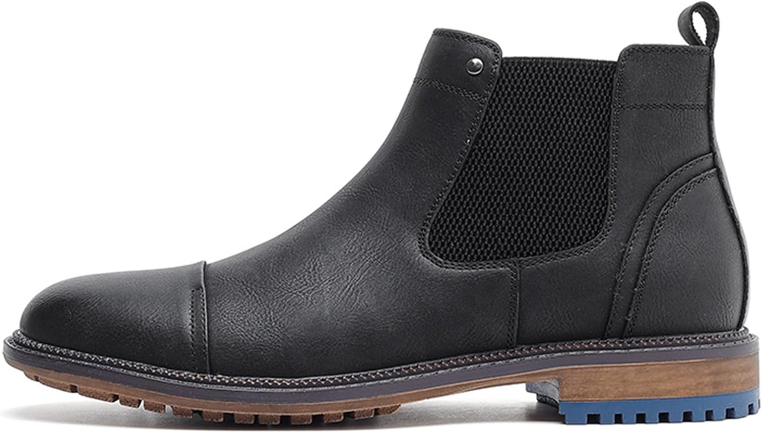 Мужские кожаные ботинки Челси с классическим округлым носком, удобные, без застежки, офисные ботинки Чукка, короткие модные ботинки Yherohg, черный
Мужские кожаные ботинки Челси с классическим округлым носком, удобные, без застежки, офисные ботинки Чукка, короткие модные ботинки Yherohg, черный