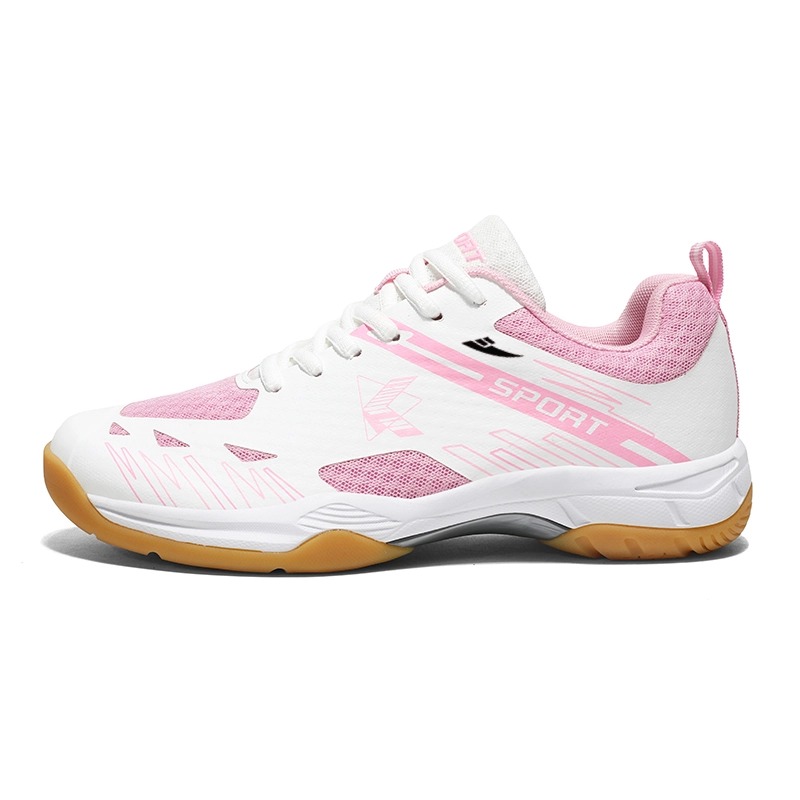 Kuding Антискользящие и износостойкие бадминтонные кроссовки с низким верхом унисекс бело-розовые, цвет White Pink
Kuding Антискользящие и износостойкие бадминтонные кроссовки с низким верхом унисекс бело-розовые, цвет White Pink