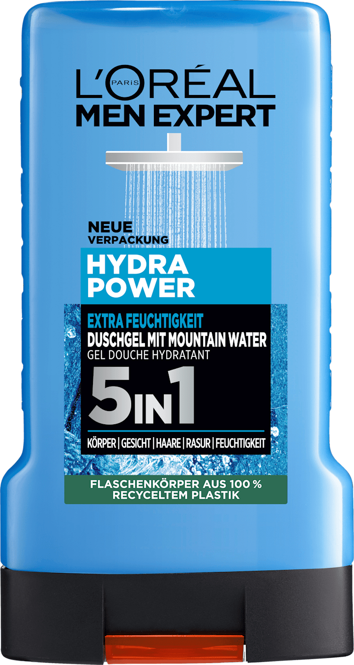 Гель для душа L'ORÉAL PARiS MEN EXPERT Duschgel Hydra Power 5in1, 250 ml
Гель для душа L'ORÉAL PARiS MEN EXPERT Duschgel Hydra Power 5in1, 250 ml