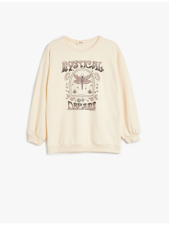 Толстовка KOTON, бежевый 
Толстовка KOTON, бежевый