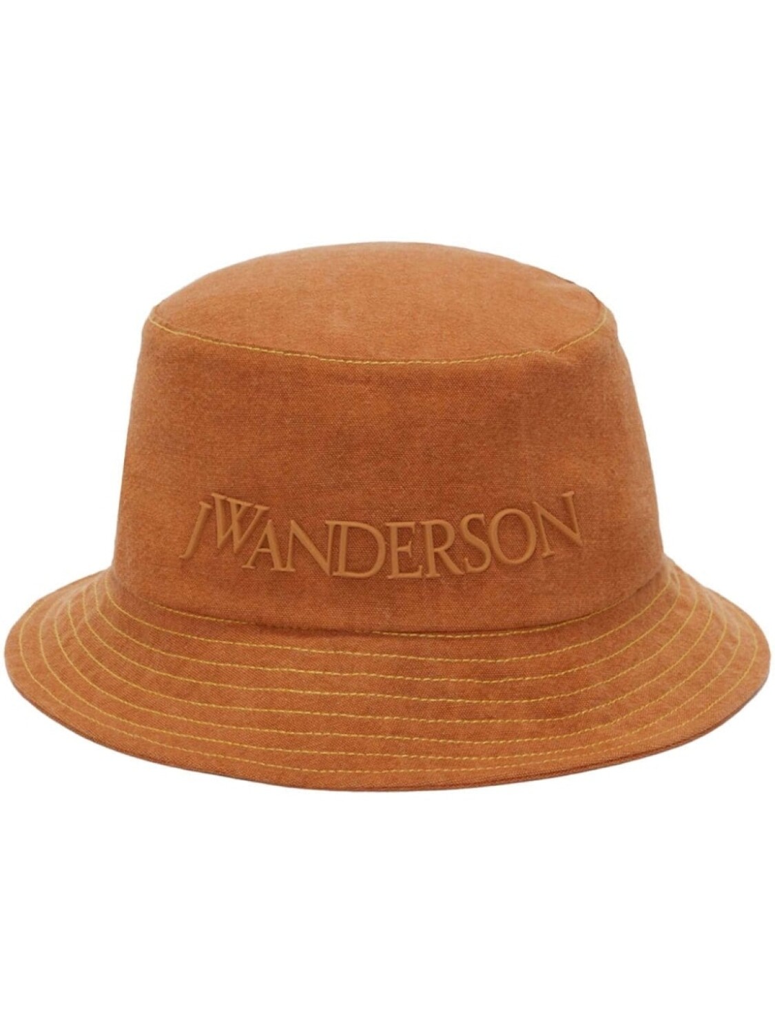 JW Anderson панама с тисненым логотипом, коричневый
JW Anderson панама с тисненым логотипом, коричневый