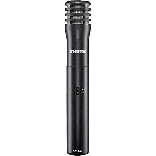 Конденсаторный микрофон Shure SM137-LC
Конденсаторный микрофон Shure SM137-LC