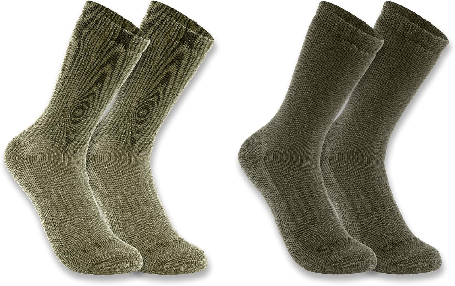 Carhartt мужские SC9602M средние синтетико-шерстяные носки Woodgrain Crew 2 пары, Olive Assorted
Carhartt мужские SC9602M средние синтетико-шерстяные носки Woodgrain Crew 2 пары, Olive Assorted