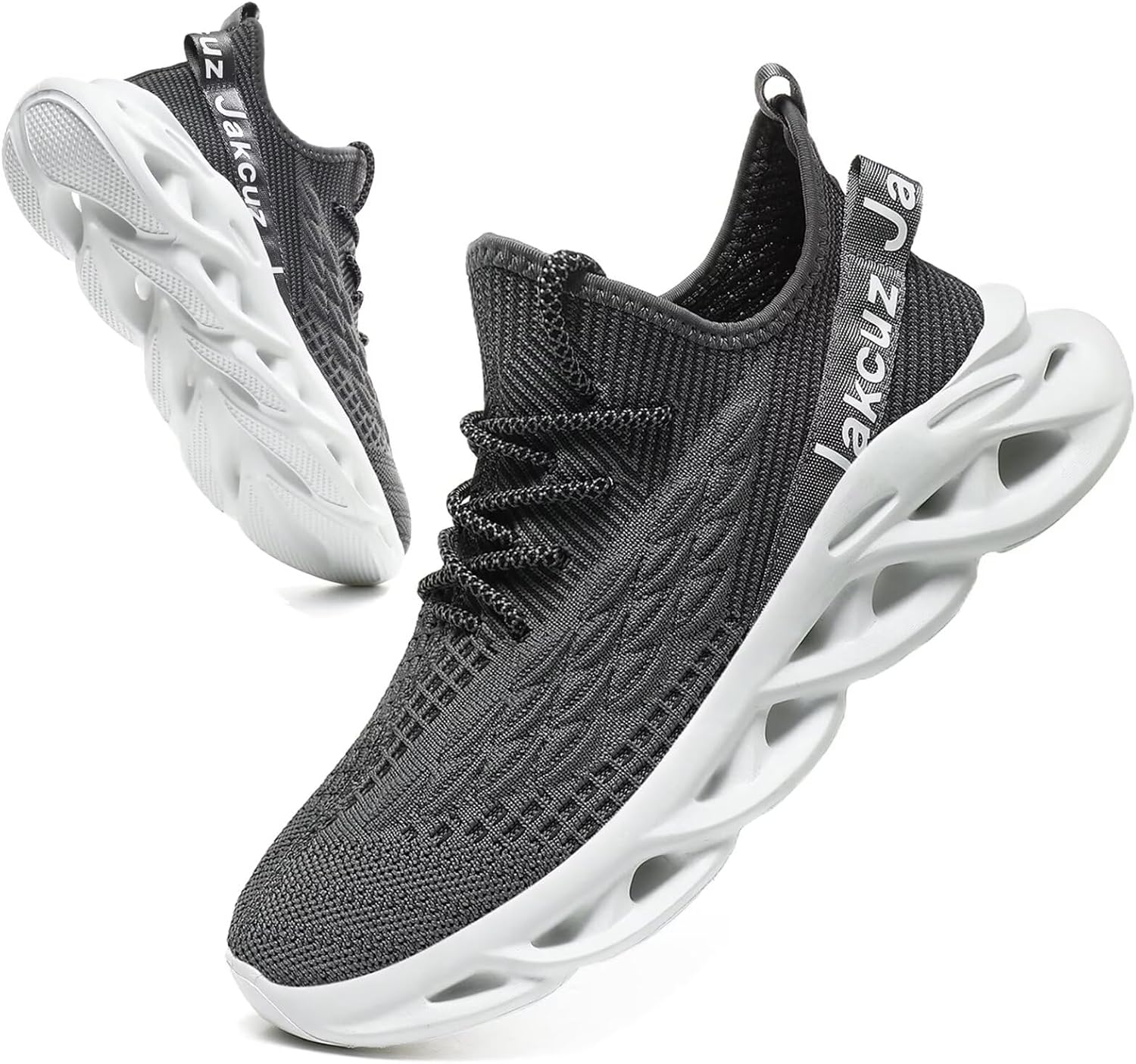 Легкие мужские кроссовки Jakcuz больших размеров с сеткой и узором в виде рыбьей чешуи, серый
Легкие мужские кроссовки Jakcuz больших размеров с сеткой и узором в виде рыбьей чешуи, серый