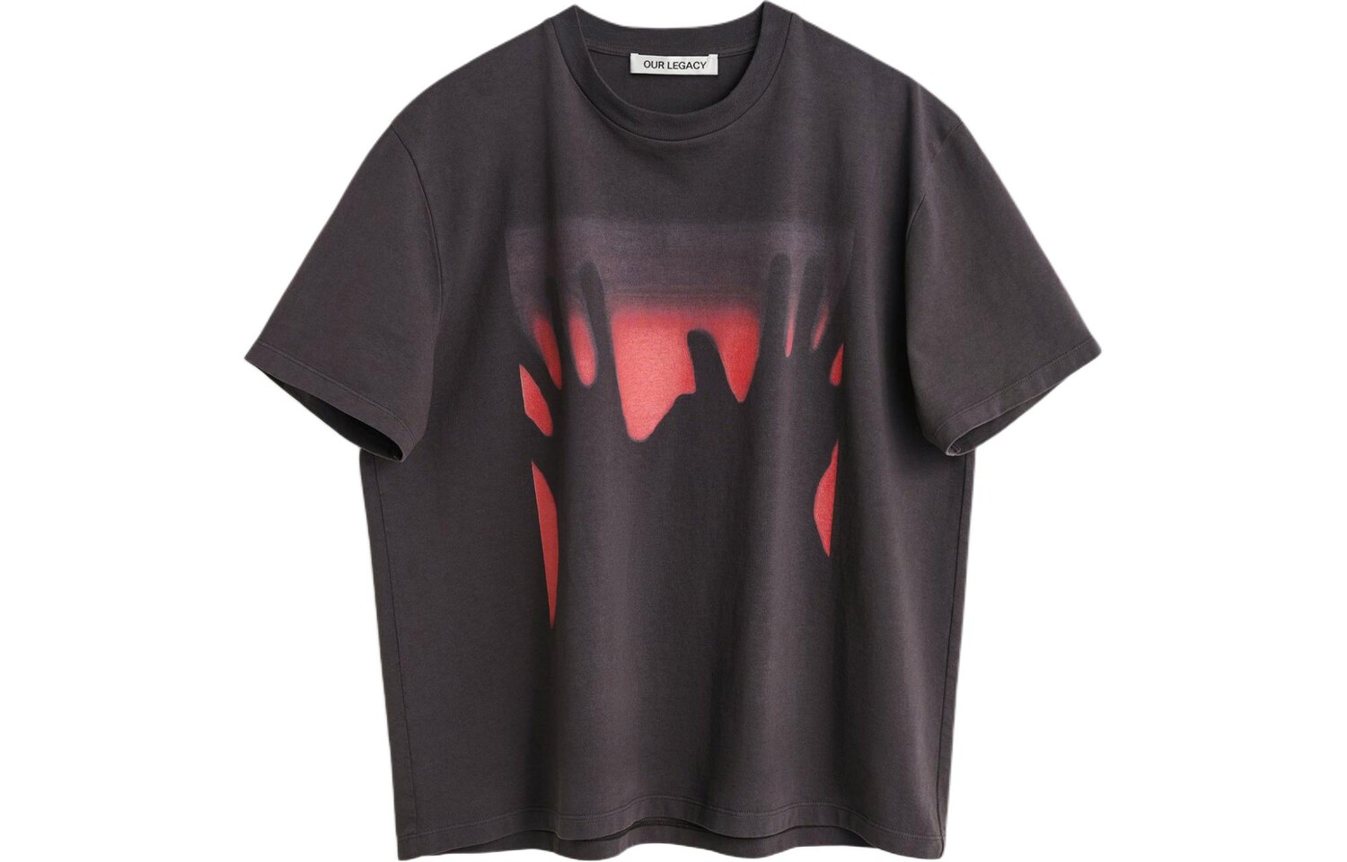 Футболка из хлопка с принтом рук Our Legacy, черный
Футболка из хлопка с принтом рук Our Legacy, черный
