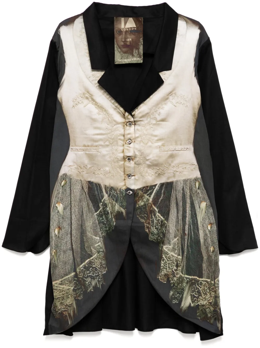 Пиджак с принтом IA LONDON, черный
Пиджак с принтом IA LONDON, черный