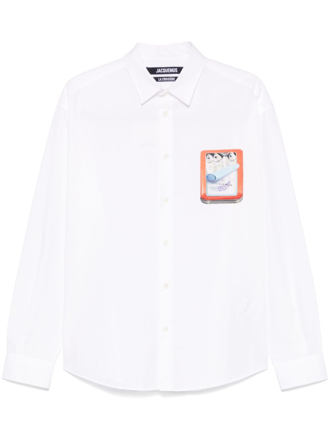 Jacquemus рубашка Le Simon, белый 
Jacquemus рубашка Le Simon, белый