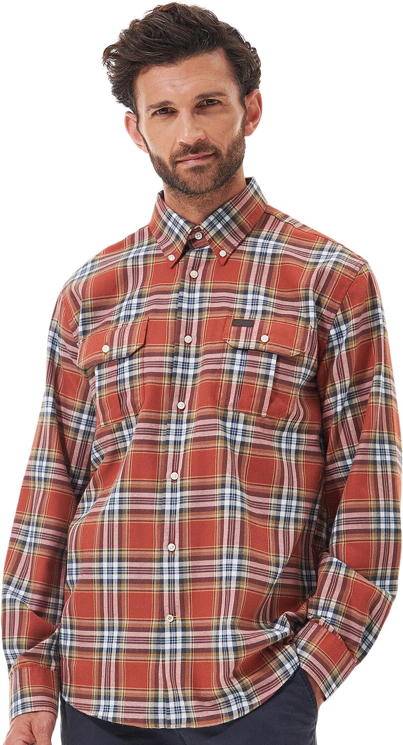 Рубашка Barbour Singsby из термоткани, цвет Rust 
Рубашка Barbour Singsby из термоткани, цвет Rust