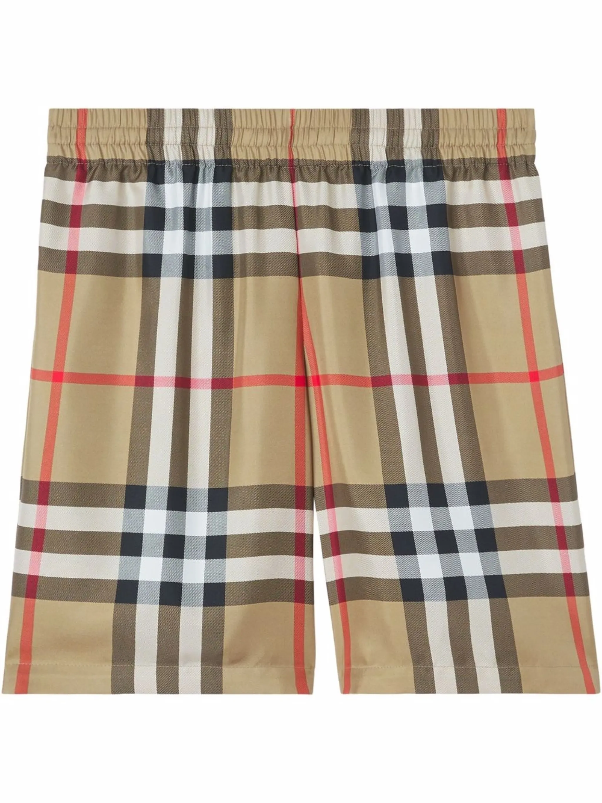 Шелковые шорты в клетку Burberry, коричневый
Шелковые шорты в клетку Burberry, коричневый