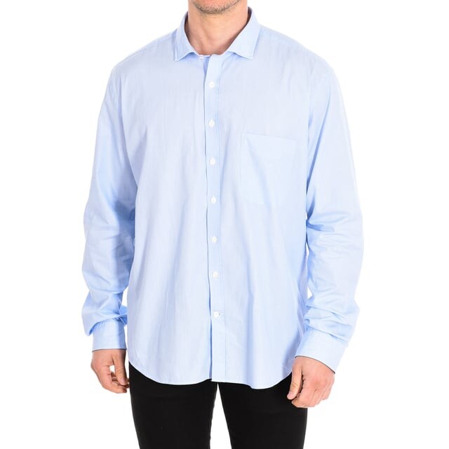 Узкая рубашка с длинными рукавами и воротником с лацканами milleraies3 мужчина Cafe Coton, синий 
Узкая рубашка с длинными рукавами и воротником с лацканами milleraies3 мужчина Cafe Coton, синий