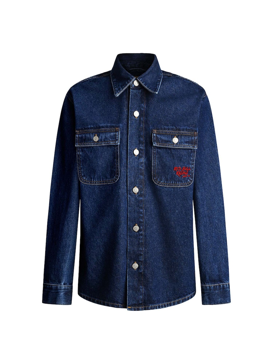 Рубашка на пуговицах классического кроя Red Bull Racing x Pepe Jeans, индиго
Рубашка на пуговицах классического кроя Red Bull Racing x Pepe Jeans, индиго