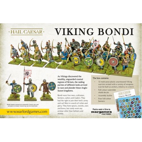 Фигурки Viking Bondi Warlord Games
Фигурки Viking Bondi Warlord Games