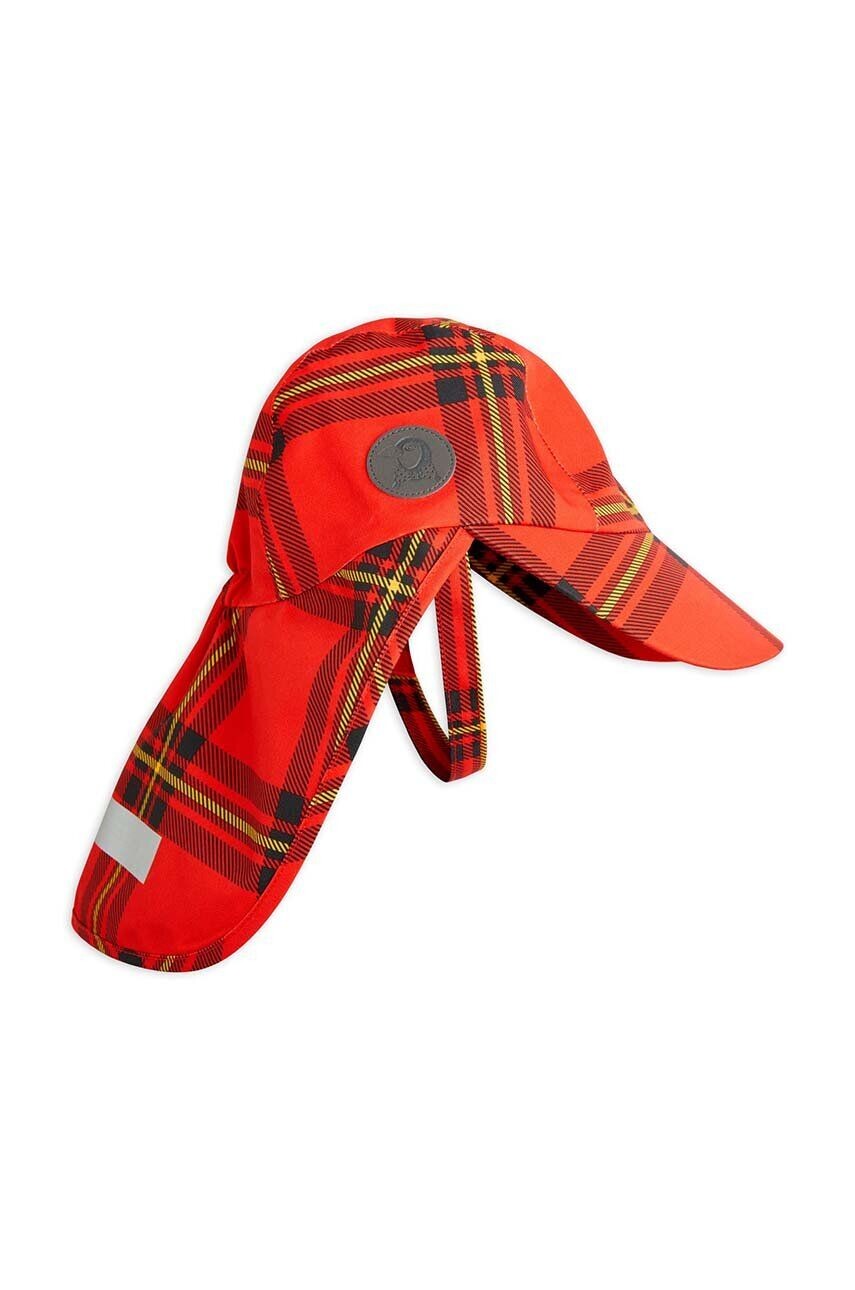 Мини-шапка Rodini с козырьком детская Mini Rodini, красный 
Мини-шапка Rodini с козырьком детская Mini Rodini, красный