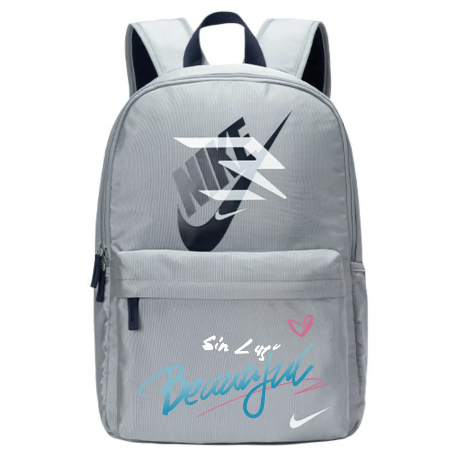 Nike Полиэстеровый рюкзак унисекс светло-серый волчий, beautiful
Nike Полиэстеровый рюкзак унисекс светло-серый волчий, beautiful