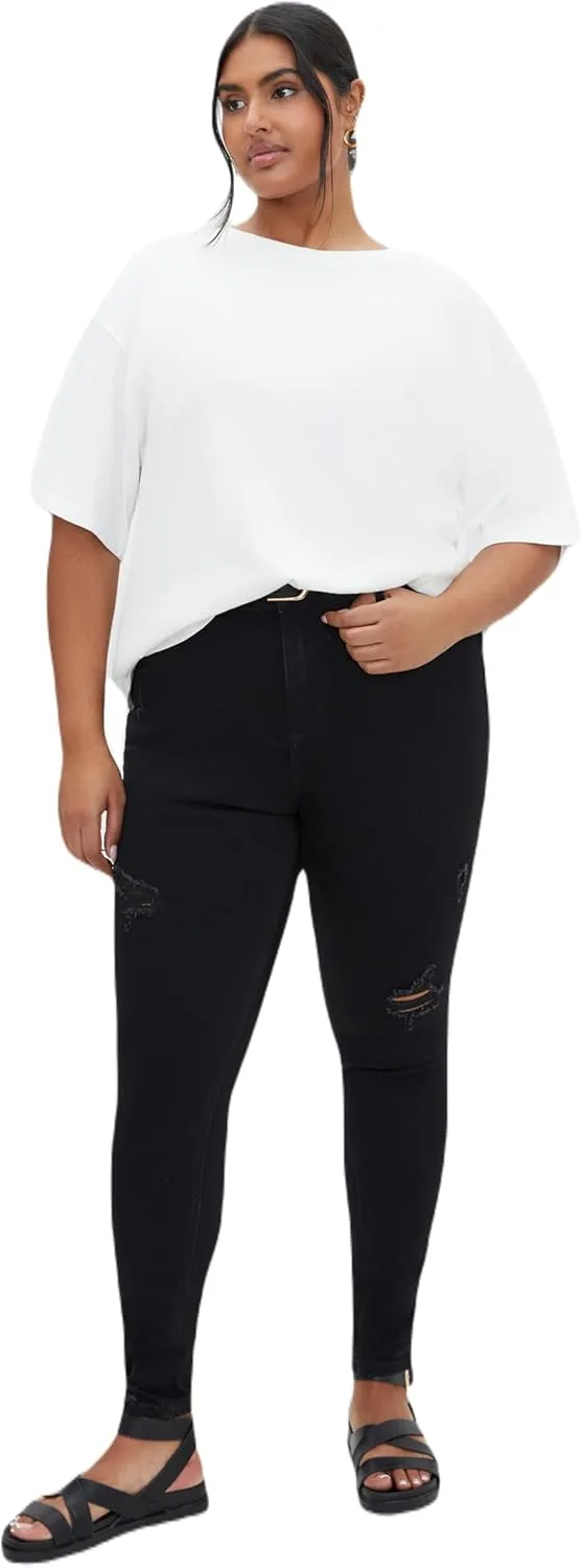 City Chic Женские джинсы Plus Size - Asha Nola
City Chic Женские джинсы Plus Size - Asha Nola