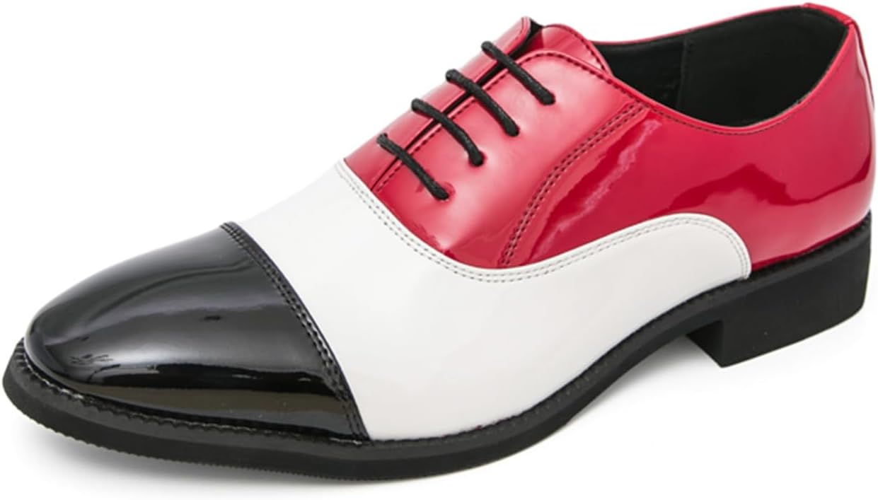 Мужские винтажные оксфорды из лакированной кожи с заплатками, шнуровкой, низким массивным каблуком, нескользящей подошвой и круглым носком, туфли-дерби для смокинга для делового офиса, выпускного, вечеринок и официальной свадьбы Tixewsjh, красны...
Мужские винтажные оксфорды из лакированной кожи с заплатками, шнуровкой, низким массивным каблуком, нескользящей подошвой и круглым носком, туфли-дерби для смокинга для делового офиса, выпускного, вечеринок и официальной свадьбы Tixewsjh, красны...