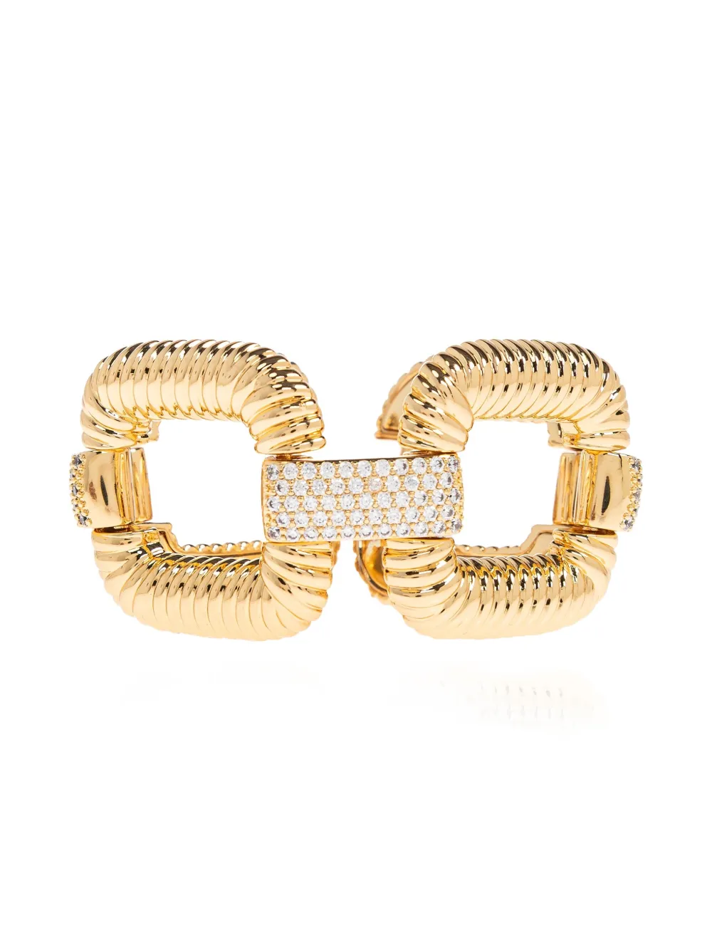 Браслет с веревочными деталями, украшенный кристаллами Self-Portrait, золотой
Браслет с веревочными деталями, украшенный кристаллами Self-Portrait, золотой