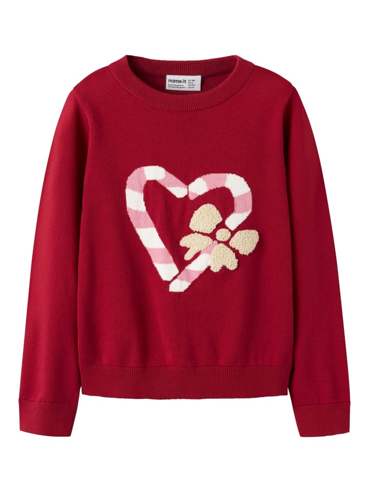 Вязаный свитер в цвете Jester Red name it
Вязаный свитер в цвете Jester Red name it