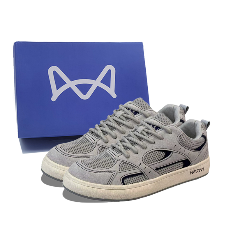 MIIOW Антискользящие износостойкие низкие скейтерские кроссовки мужские Box - серый Box, цвет Gray Box
MIIOW Антискользящие износостойкие низкие скейтерские кроссовки мужские Box - серый Box, цвет Gray Box