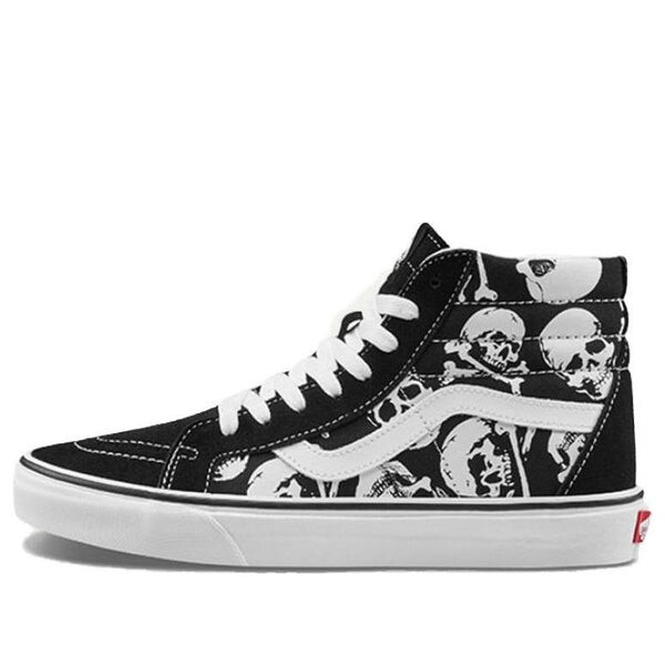 Кроссовки sk8-hi reissue 'skulls' Vans, черный 
Кроссовки sk8-hi reissue 'skulls' Vans, черный