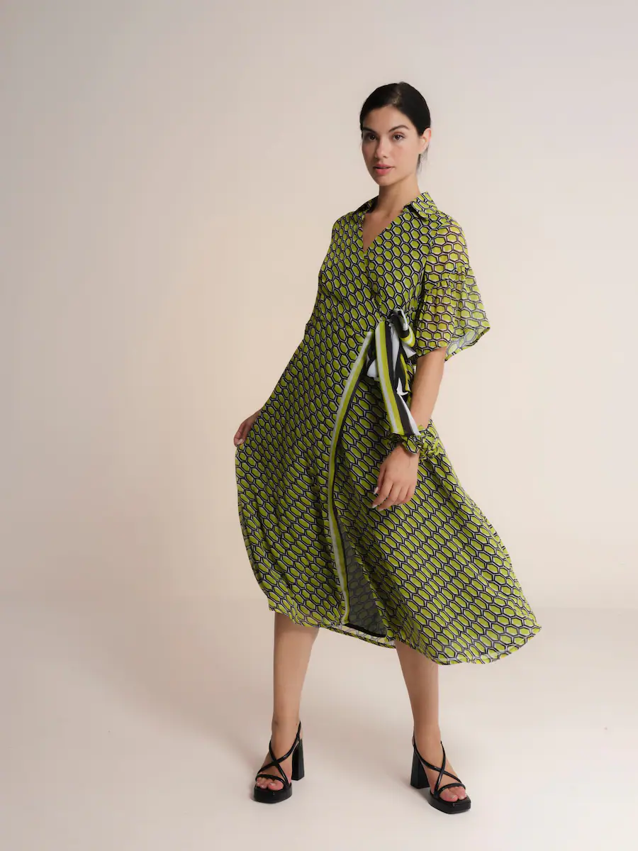 Платье миди с принтом Niza, зеленый
Платье миди с принтом Niza, зеленый