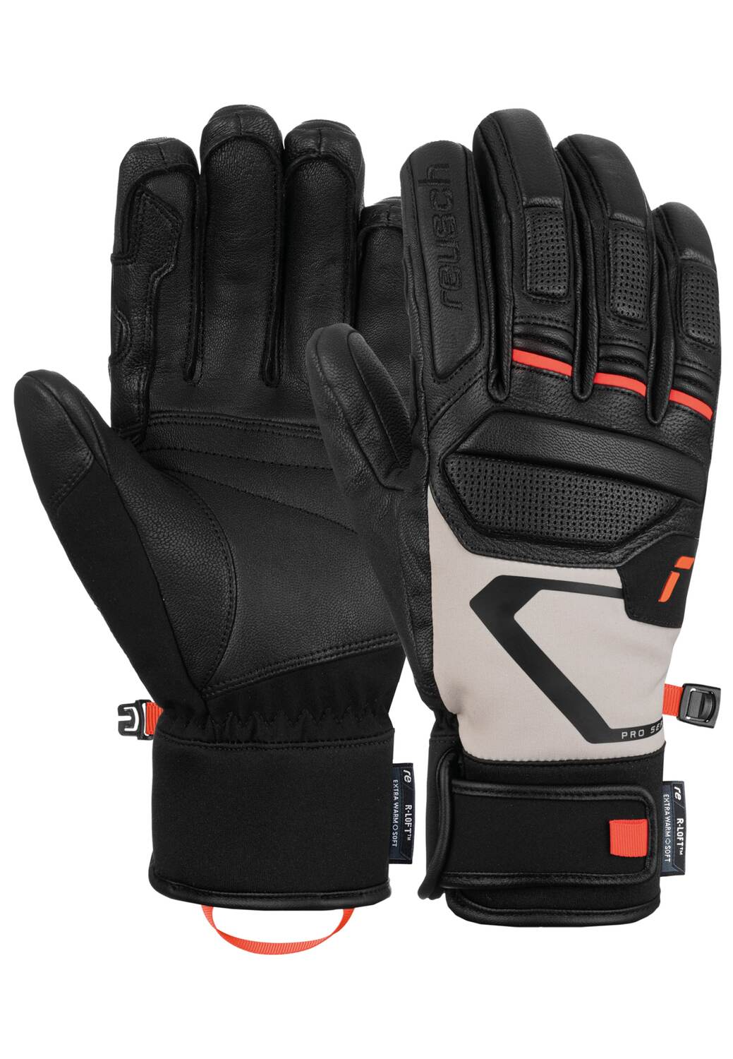 REUSCH Спортивные перчатки 'Pro RC' в сером, красном, черном цветах
REUSCH Спортивные перчатки 'Pro RC' в сером, красном, черном цветах