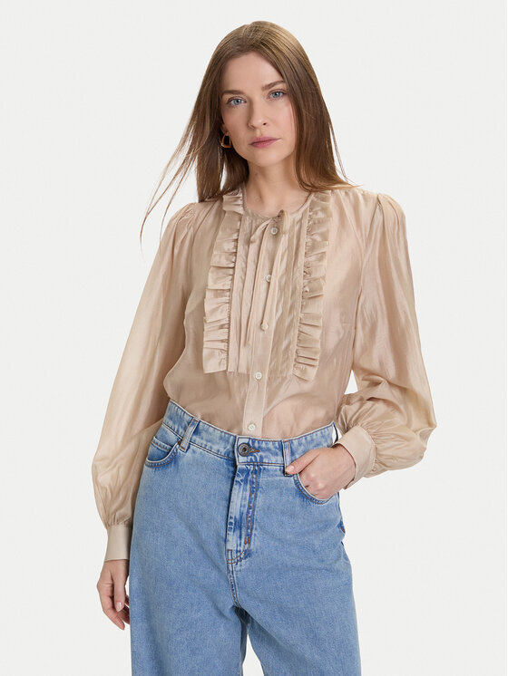 Блузка regular fit TF0256 Vicolo, бежевый
Блузка regular fit TF0256 Vicolo, бежевый