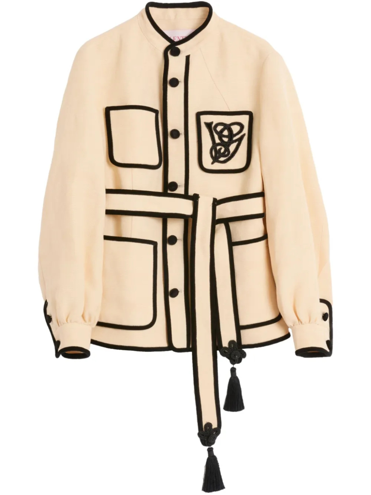 Valentino Garavani пиджак с вышитым логотипом, нейтральный
Valentino Garavani пиджак с вышитым логотипом, нейтральный