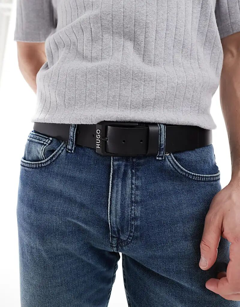 Ремень Hugo Red Gelio черного цвета
Ремень Hugo Red Gelio черного цвета