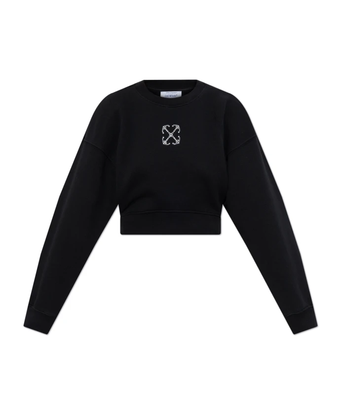 Толстовка с логотипом Off White, черный
Толстовка с логотипом Off White, черный