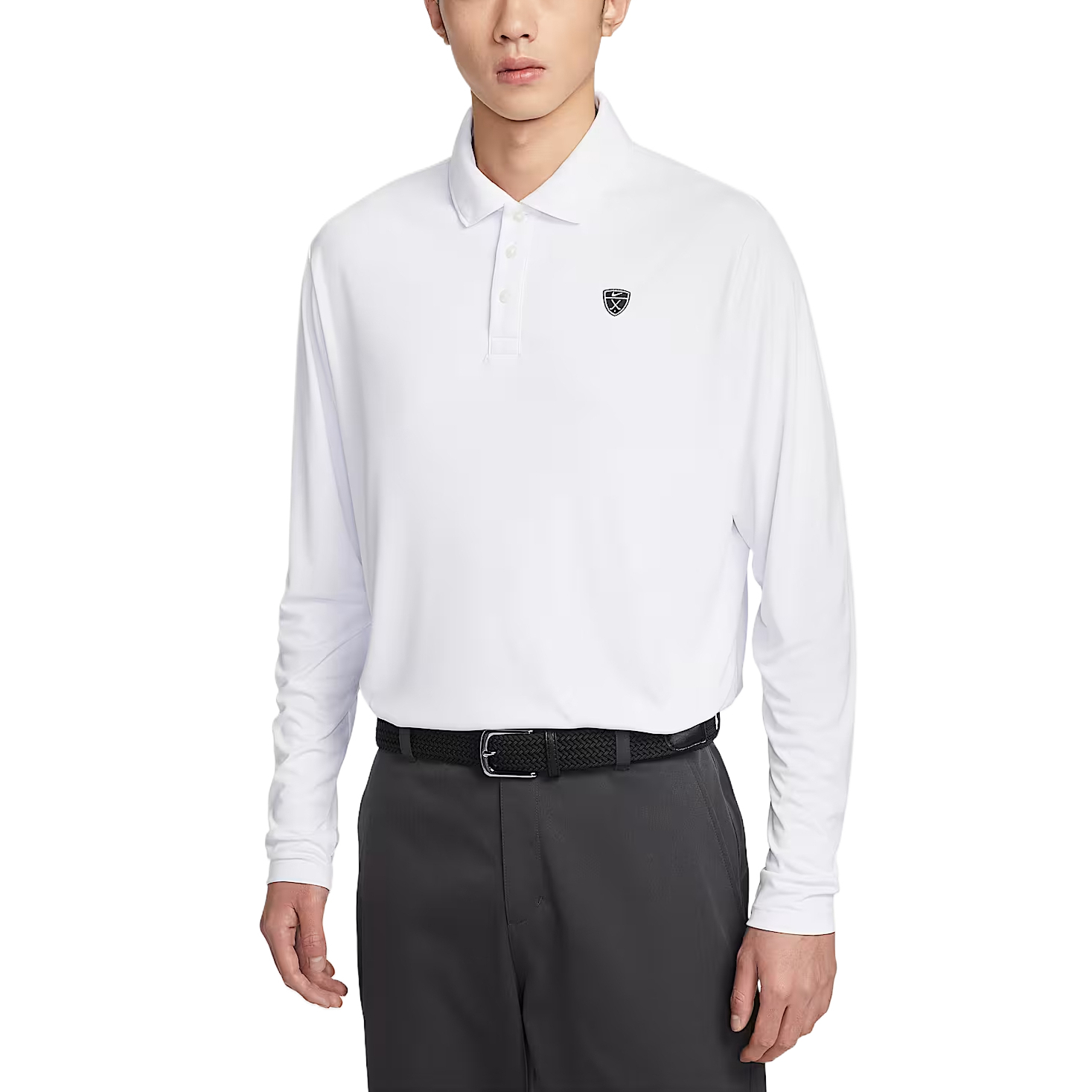 Мужская одежда для гольфа Dri Fit Nike, белый/черный/черный
Мужская одежда для гольфа Dri Fit Nike, белый/черный/черный