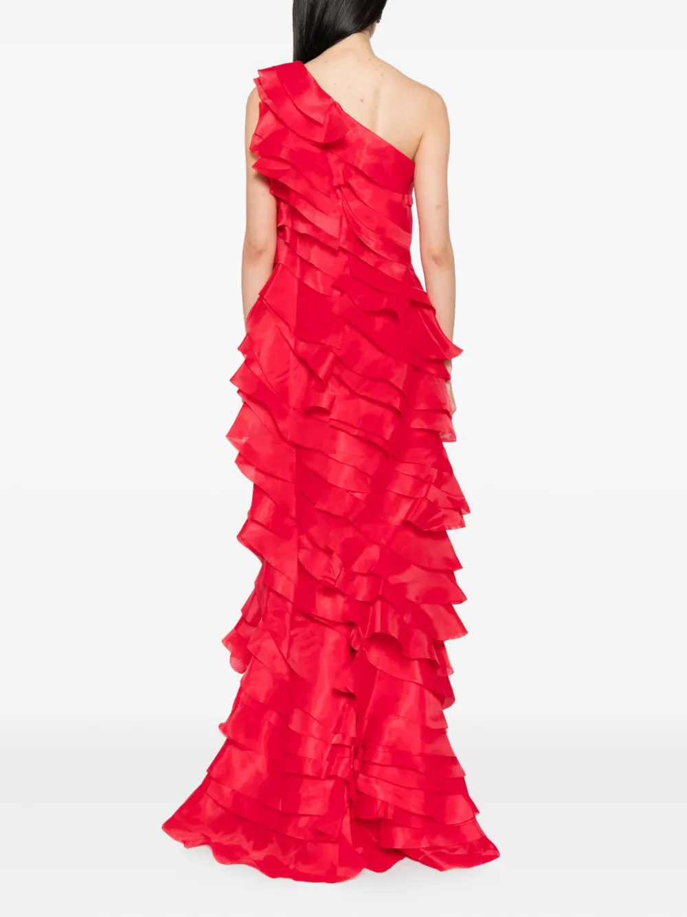 Многослойное платье из органзы Saiid Kobeisy, красный
Многослойное платье из органзы Saiid Kobeisy, красный