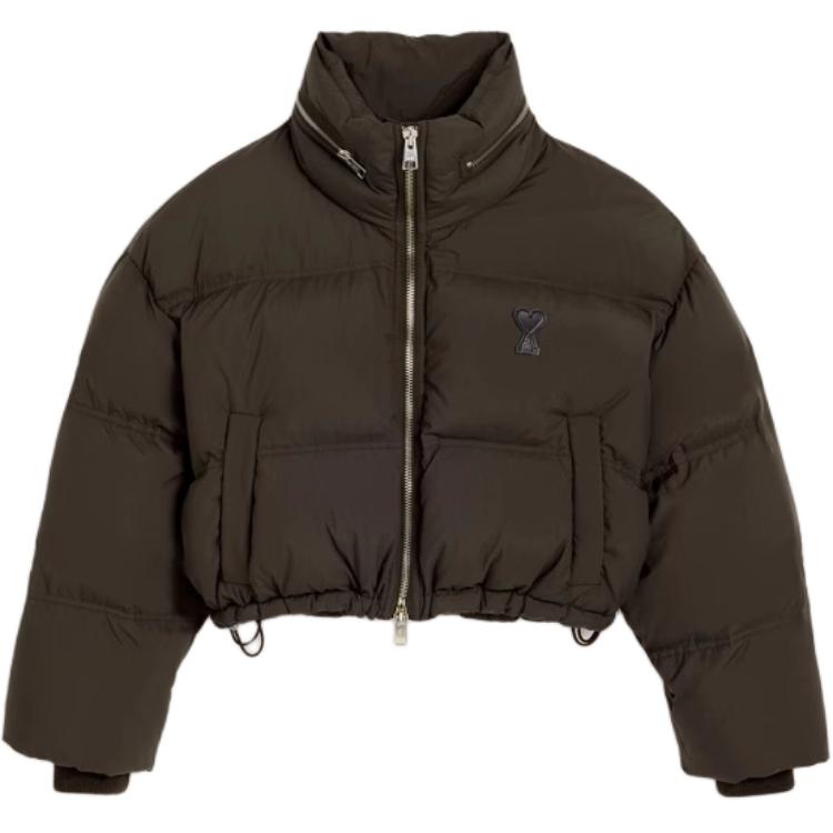 AMIPARIS Куртка-пуховик с молнией Ami Paris, Dark Coffee
AMIPARIS Куртка-пуховик с молнией Ami Paris, Dark Coffee