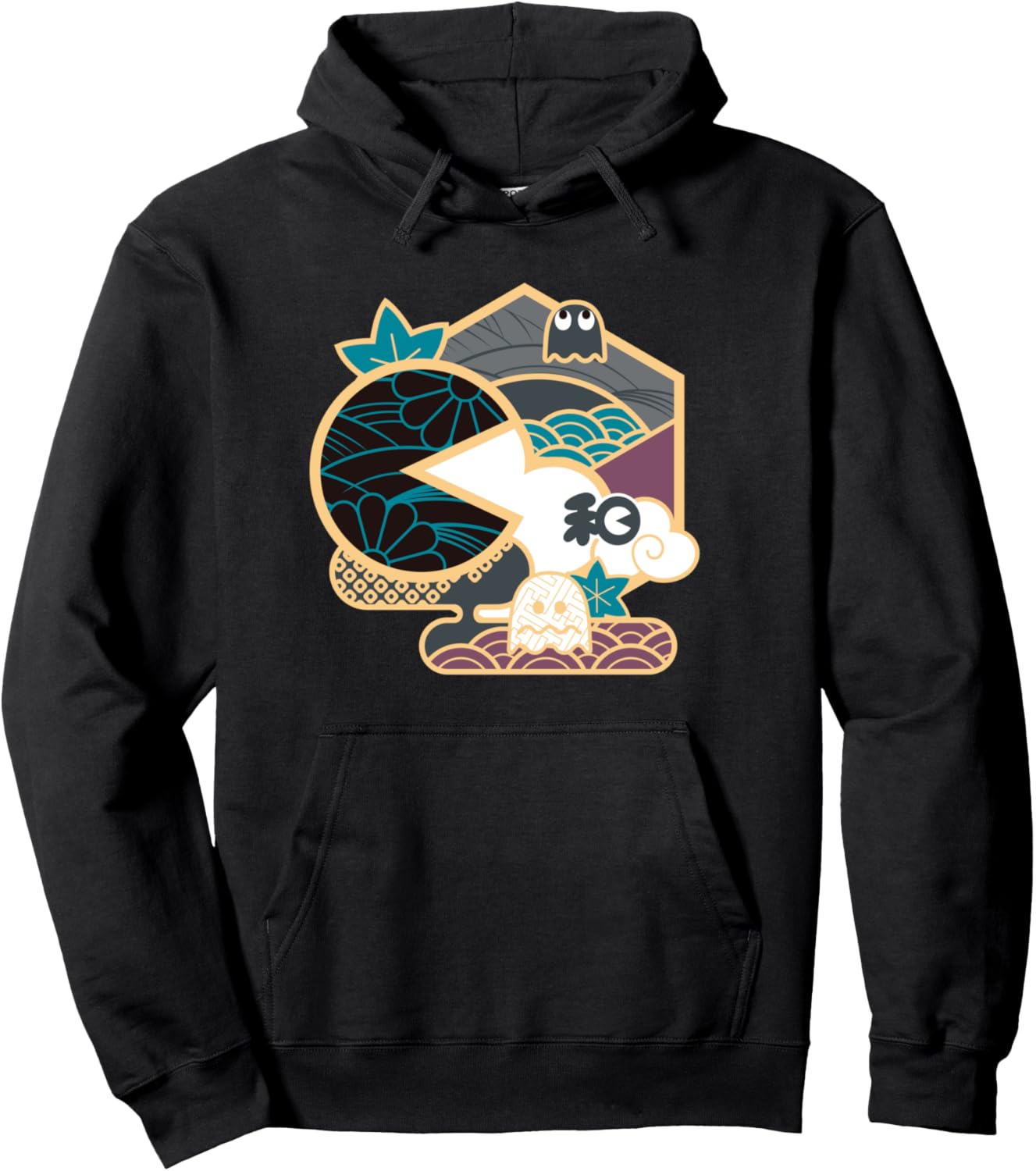 Толстовка с капюшоном Pac-Man, черный
Толстовка с капюшоном Pac-Man, черный