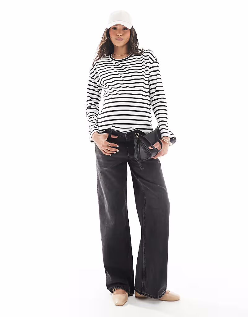 Широкие джинсы для беременных ASOS DESIGN Dad в черном цвете ASOS Maternity
Широкие джинсы для беременных ASOS DESIGN Dad в черном цвете ASOS Maternity