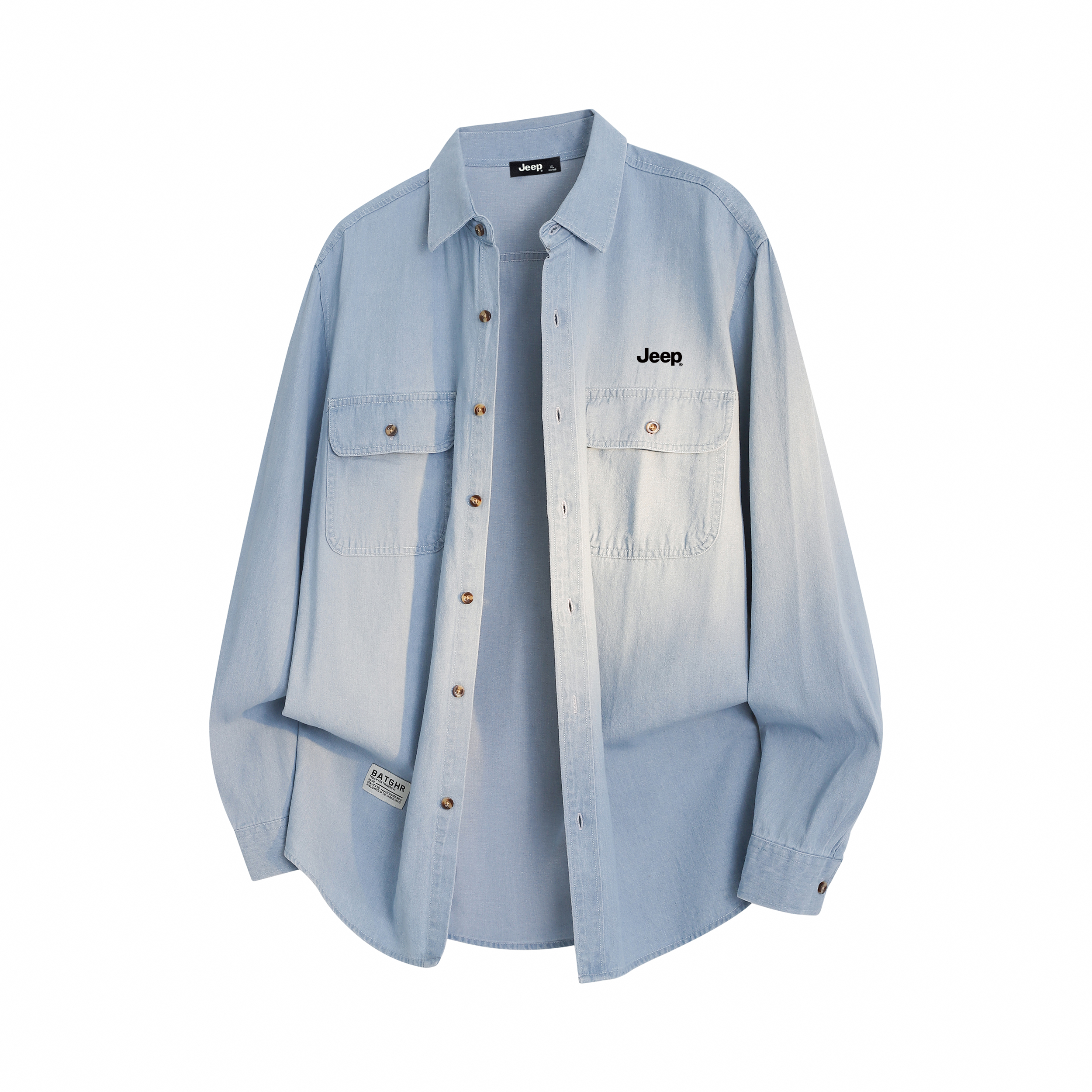 Рубашка Unisex Lapel Thin Others Jeep, светло-синий
Рубашка Unisex Lapel Thin Others Jeep, светло-синий