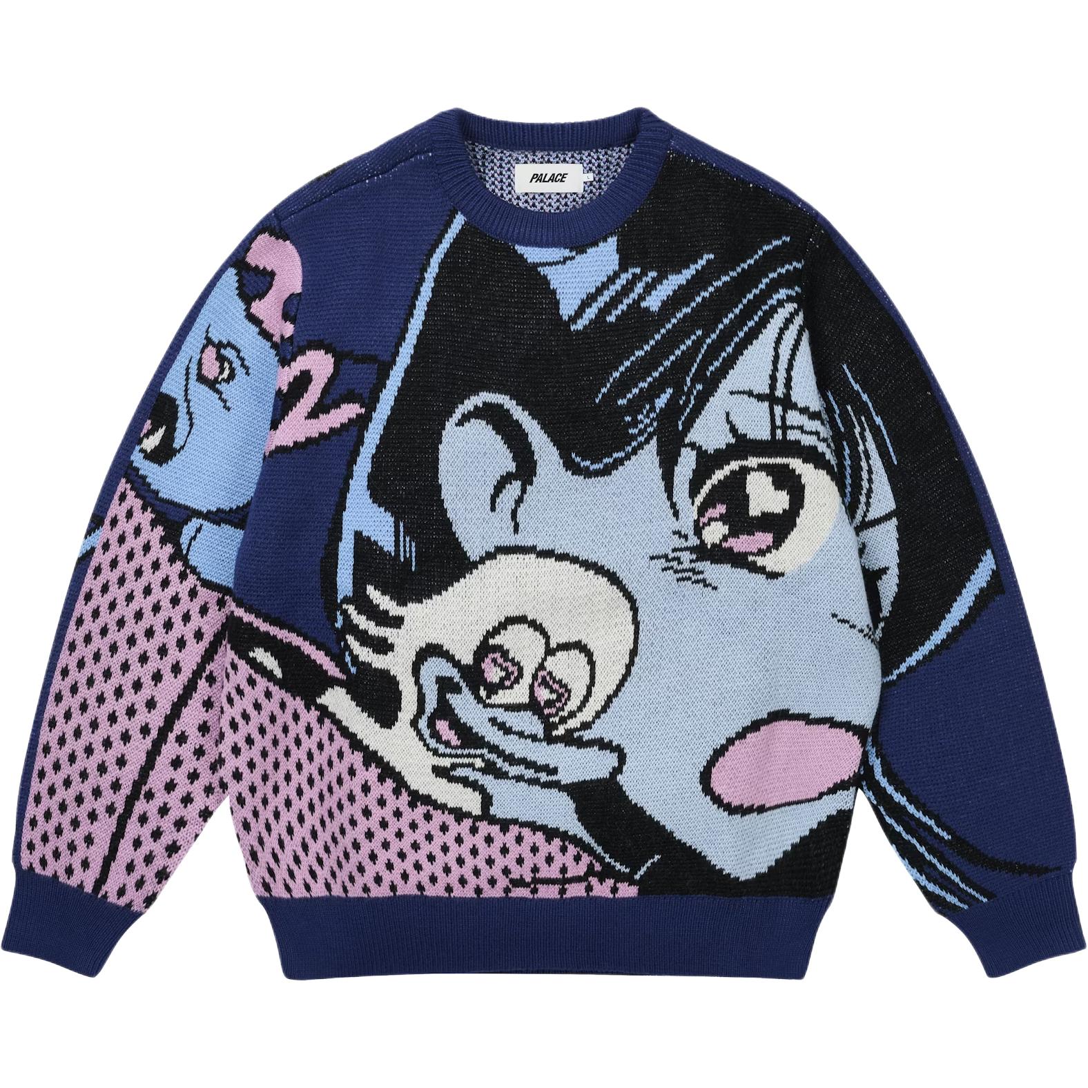 FW25 REAR VIEW KNIT Sweater Unisex PALACE, синий
FW25 REAR VIEW KNIT Sweater Unisex PALACE, синий