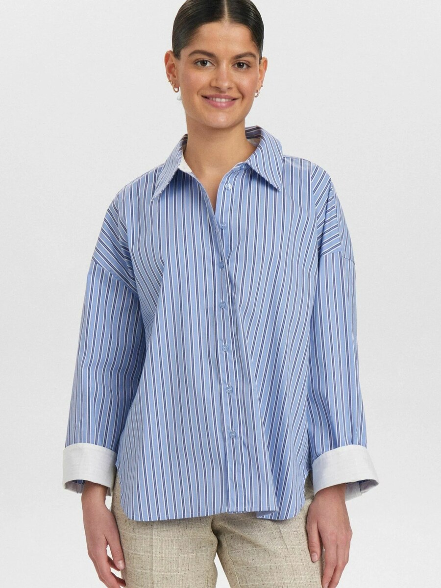 Блуза NÜMPH ELOISE, синий
Блуза NÜMPH ELOISE, синий