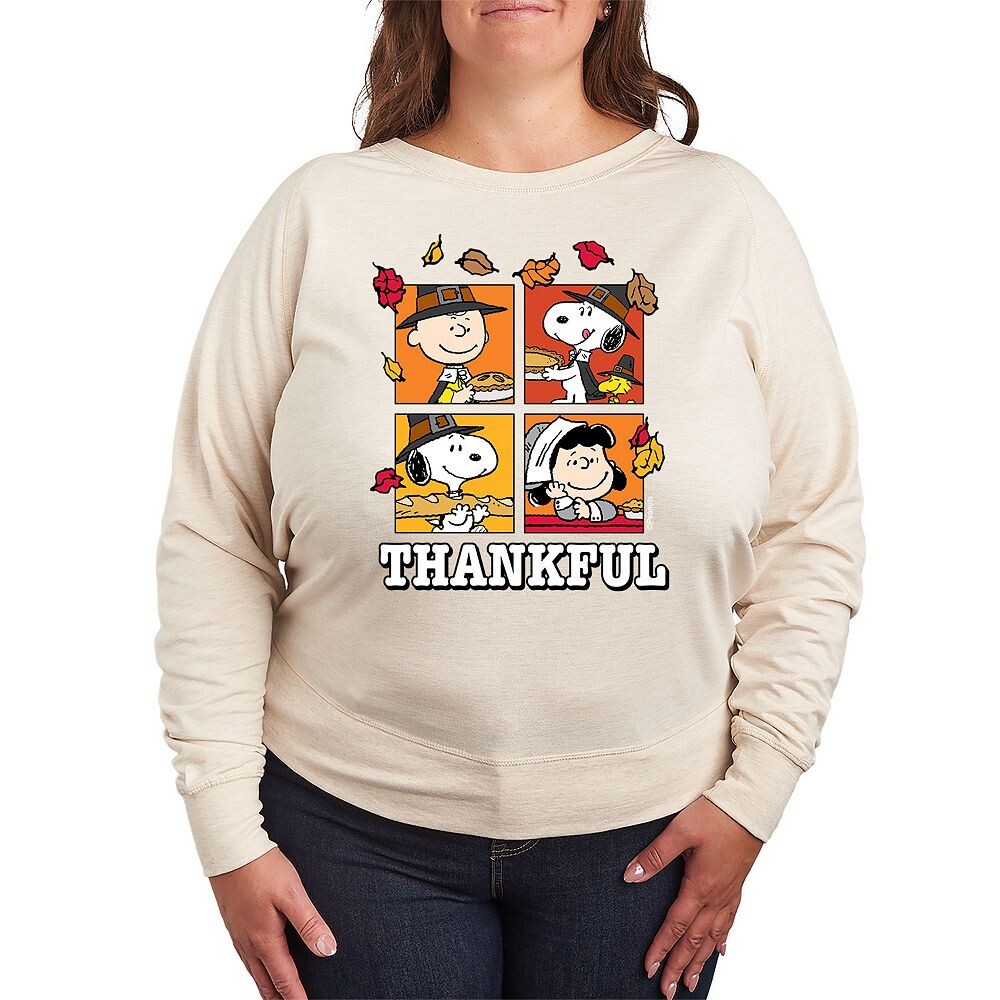 Женский легкий свитшот из френч терри Peanuts благодарен Licensed Character, бежевый
Женский легкий свитшот из френч терри Peanuts благодарен Licensed Character, бежевый