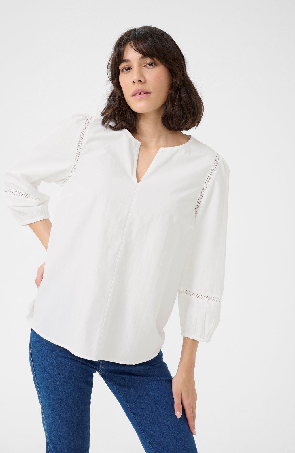 Блуза LILA Kaffe, молочный
Блуза LILA Kaffe, молочный