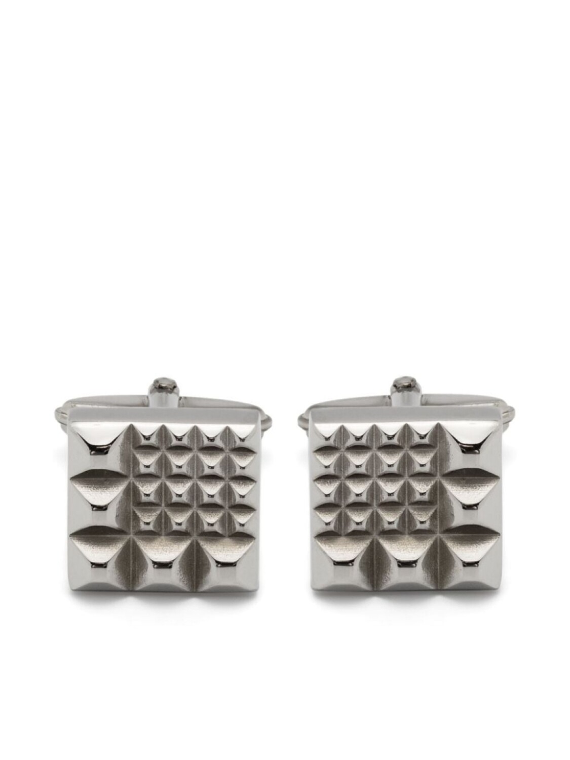 Квадратные запонки с заклепками Lanvin, серебряный
Квадратные запонки с заклепками Lanvin, серебряный