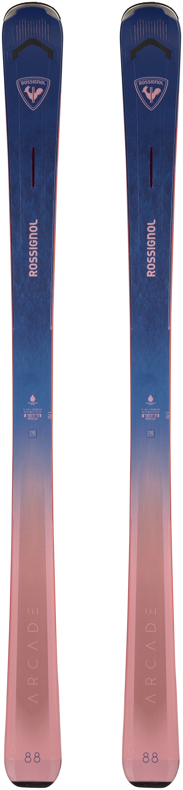 Новые женские лыжи Rossignol Arcade W 88 2026 года, длина 162 см
Новые женские лыжи Rossignol Arcade W 88 2026 года, длина 162 см