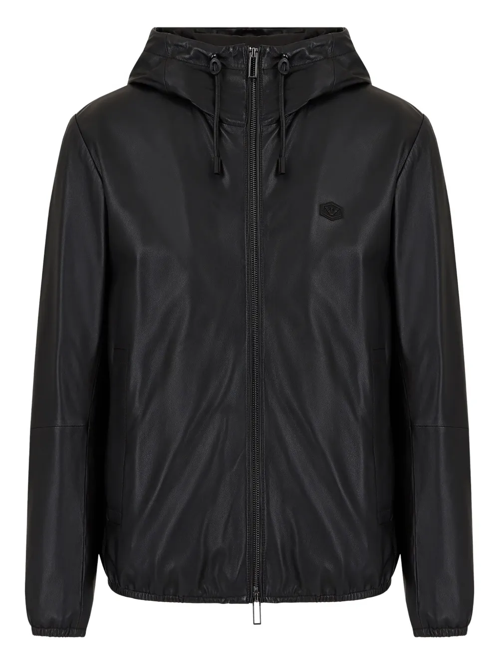 Кожаная куртка с вышитым логотипом EMPORIO ARMANI, черный
Кожаная куртка с вышитым логотипом EMPORIO ARMANI, черный