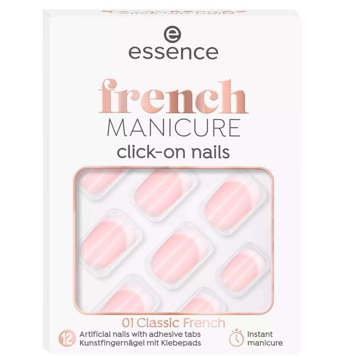 Советы Essence Click-on, 12 шт
Советы Essence Click-on, 12 шт