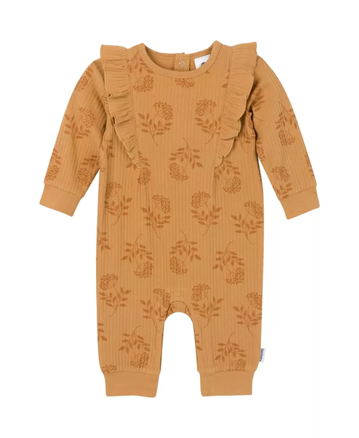 Детский ромпер с рюшами и длинными рукавами для девочек Gerber, оранжевый
Детский ромпер с рюшами и длинными рукавами для девочек Gerber, оранжевый