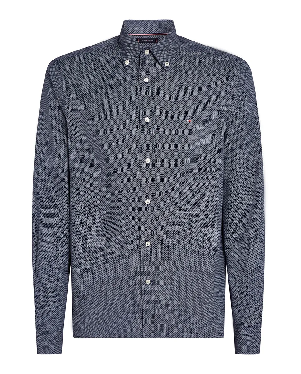 Рубашка для мужчин с принтом из поплина Tommy Hilfiger, темно-синий
Рубашка для мужчин с принтом из поплина Tommy Hilfiger, темно-синий