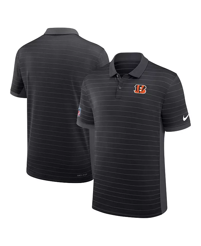 Мужская черная поло Cincinnati Bengals Sideline Victory Stripe Performance Nike
Мужская черная поло Cincinnati Bengals Sideline Victory Stripe Performance Nike